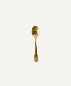Kaffee- und Dessertlöffel, gold